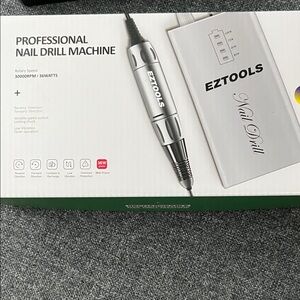 Professional Nail Drill Machine - Silver